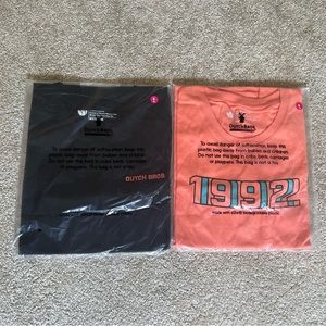 (2) Brand New Dutch Bros Shirts
